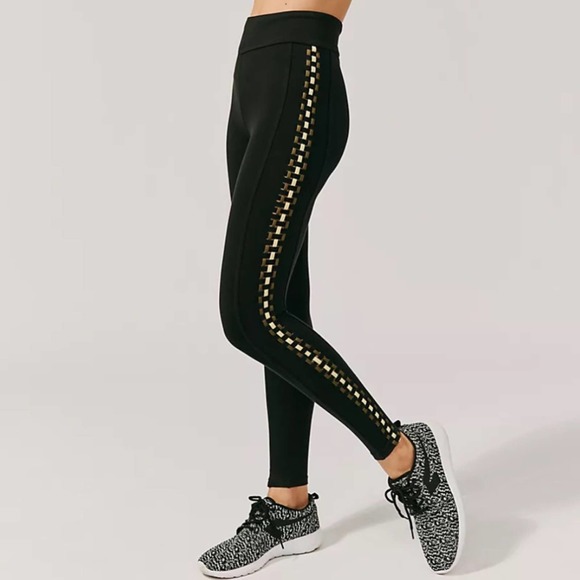 Free People Pants - Free People Movement Dreamweaver Black Woven Leggings Sz Small